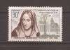 Franta 1959 - Personalitati - Aniversari, 4 serii, 8 poze, MNH, Nestampilat