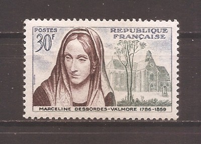 Franta 1959 - Personalitati - Aniversari, 4 serii, 8 poze, MNH foto