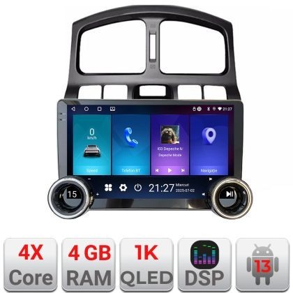 Navigatie Hyundai Santa Fe 2000-2006 Edotec 4+64 10.5 inch Incell 1K android Wifi 5Ghz gps internet C CarStore Technology