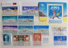 B1619 - lot timbre neuzate si stampilate diverse tari,valoare catalog € 19.75