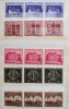 ROMANIA 1941 - Fundatia Carol I - triptic vertical (3 serii) MNH** - LP 143, Oameni, Nestampilat