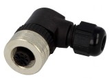 Mufă M12 4 PIN mamă IP67 pe cablu CANopen DeviceNet, MOLEX