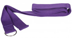 Sangle curea de yoga violet foto