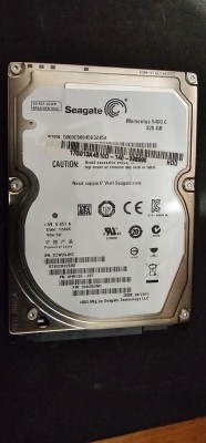 Hard Disk Drive (HDD) 320 GB , SEAGATE , SATA ,PENTRU LEPTOP , 100% VIATA TESTAT SENTINEL , ARE 8 ZILE SI 1 ORA DE FUNCTIONARE . foto