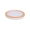 Plafoniera LED Erste Roundwood 36W 2700lm, 4000K, Lumina Neutra, 490x75mm, IP20, Metal/Plastic