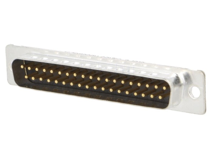 Conector D-Sub 37 pini tată, aurit