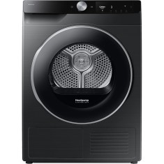 Uscator de rufe Samsung DV90T6240LB/S7, 9 kg, Pompa de caldura, AI Control, Clasa C, Negru