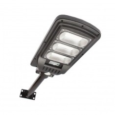 Lampa solara LED iluminat stradal 150W, 6500K, IP65 lumina rece cu panou solar si prindere pe stalp Breckner Germany