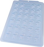 Forma ciocolata Suzeta Bebe, dubla, 29 cavitati, 43x29x13.5mm