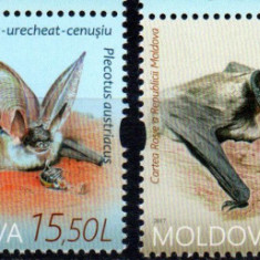MOLDOVA 2017, Fauna, serie neuzata, MNH