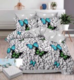 Cumpara ieftin Lenjerie Pat Bumbac 6 Piese Cu Elastic 180x200 cm Imprimeu Clasy/Heinner/Vanora (Negru/Alb/Gri/Rosu/Albastru/Verde)