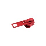 Cursor metalic pentru fermoar injectat, 5 mm, Rosu