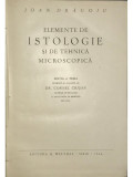 Ioan Dragoiu - Elemente de istologie si de tehnica microscopica (1946)