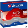 Blu-ray BD-RE Verbatim 25 GB 6x 5 Piese (10 Unități)