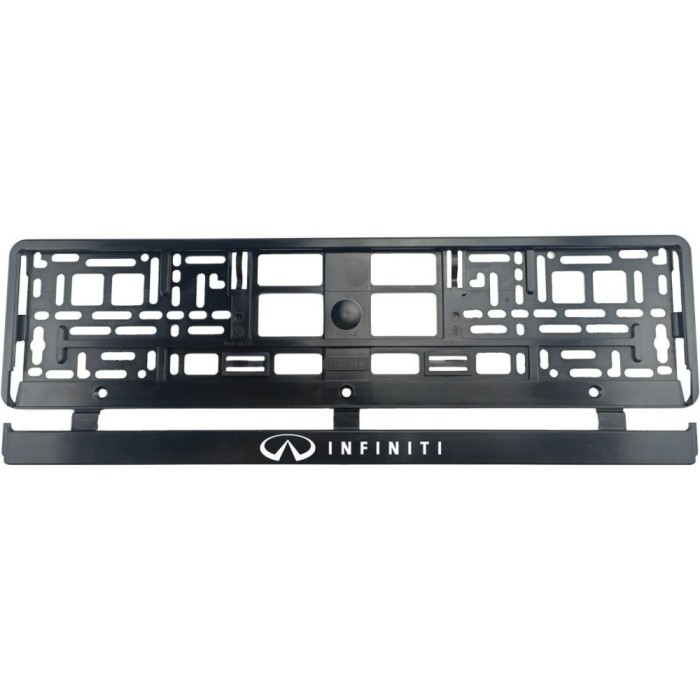 Set 2 bucati, suport numar inmatriculare Infiniti