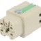 Conector mamă 5 pini, 4+PE, Quick Lock