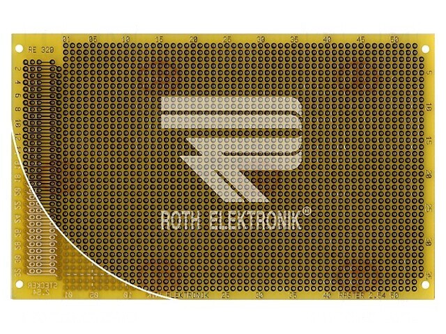 Placă universală singură faţă prototip 100mm x 160mm