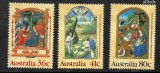 Australia 1989, Arta, Craciun, serie neuzata, MNH