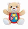 Ursuleț Interactiv Winfun Canta si Invata, Jucarie Plus Bebe, Lumini si Sunete, 3 luni+, Multicolor