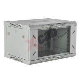 Cabinet metalic perete 19&quot;, tip rack wallmount, 9U 600x450 mm, Xcab Gri