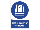 Indicator Protecție Comandă Folie Autoadezivă 200mm