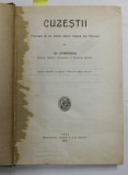 CUZESTII , precedat de un studiu istoric asupra VAII ELANULUI de GH. GHIBANESCU , 1912