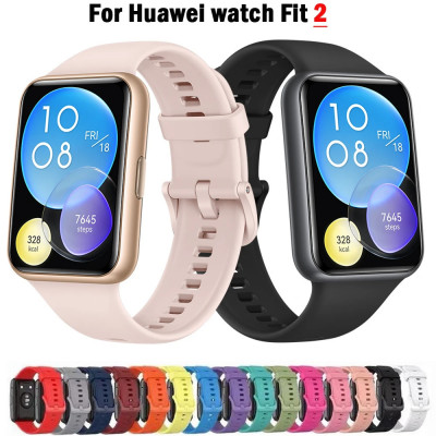 Curea silicon smartwatch ceas Huawei Watch FIT 2, diverse culori foto