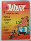 ASTERIX , THE BUMPER OMNIBUS , 6 GREAT ADVENTURES by GOSCINNY and UDERZO , 1989 , BENZI DESENATE