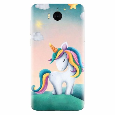 Husa silicon pentru Huawei Y6 2017, Magic Unicorn foto