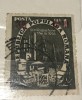 Timbre Romania Timbru Supratipar RPR 1 lei 1955, Stampilat