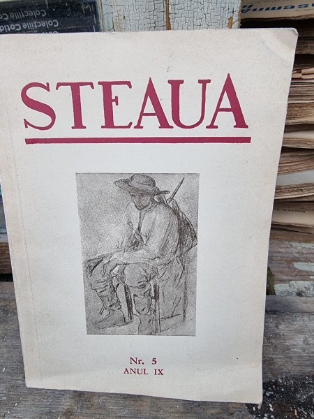 Revista Steaua nr.5/1958, revista a Uniunii Scriitorilor din RPR