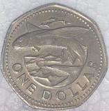 Cumpara ieftin UN DOLLAR BARBADOS, MONEDA 1973(CU-NIKEL)