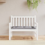 vidaXL Pernă bancă de grădină, gri, 100x50x7 cm, material oxford