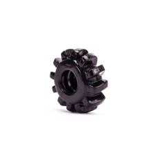 Power Plus Cockring 2 - Inel Penis din TPE, Negru