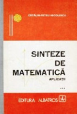 Sinteze de matematica. Aplicatii, vol. III foto