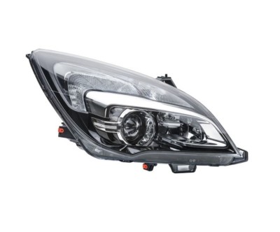 Far OPEL MERIVA B, 01.2014-, partea dreapta, VARROC, cu &amp;amp;quot;lumina timp de zi&amp;amp;quot; tip LED; HiR2; electric; halogen; cu lumina viraje foto