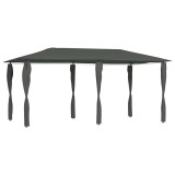 Cumpara ieftin Pavilion cu huse pentru stalpi, antracit 2,98x5,3x2,59m 160g/m&sup2;