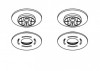 Set Fixare Covorase Auto VW Rotund Mare Bej - Cleme Prindere Presuri Volkswagen Dupa 2007