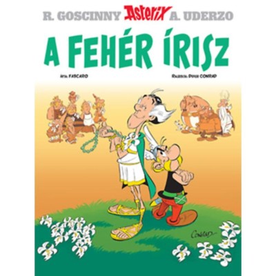 Asterix 40. - A feh&amp;eacute;r &amp;iacute;risz - Fabcaro foto