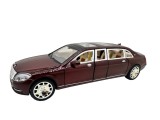 Macheta Mercedes-Maybach Pullman Limuzina 1:24 replica metal lumini si sunete usi capota si portbagaj functionale