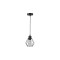 Lustra LED suspendata, design modern, 1 bec LED E27, abajur 140 mm, baza 10 cm, otel