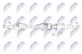 Planetara Dodge Journey 2.4, 2.7 2007-2020; Fiat Freemont 2.4 2011-; partea din fata, dreapta, cutie viteze automata; 05273558AG; NTY, aftermarket