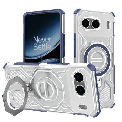 Husa pentru OnePlus Nord 4, Techsuit, Carbon Shield Pro, Albastra foto