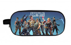 Penar Fortnite, doua compartimente, 24 cm, imprimeu Fortnite model 3 foto