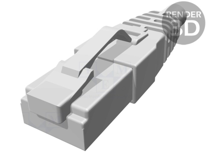 Conector RJ45 Cat 6a ecranat