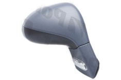 Oglinda exterioara Peugeot 308 (4), 04.2011-12.2013, Peugeot 308 (4), 09.2007-04.2011 , partea Dreapta, culoare sticla crom, sticla convexa, cu carca foto