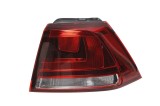 Stop spate lampa Vw Golf 7 5k, 10.12-Hatchback, spate, omologare ECE, fara suport bec, exterior, fumuriu, 5G0945096B; 5G0945096H; 5G0945096P, Dreapta