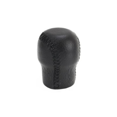 Maner schimbator viteze, piele neagra, rotund, 01757 Amio foto