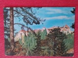CPIB 23420 CARTE POSTALA - RASNOV. CETATEA, CIRCULATA, 1971, STAMPILE, TIMBRU