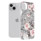 Cumpara ieftin Husa pentru iPhone 14 Plus, Techsuit Marble Series, Bloom of Ruth Gray